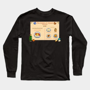 Stardew Valley Breakfast Recipe Long Sleeve T-Shirt